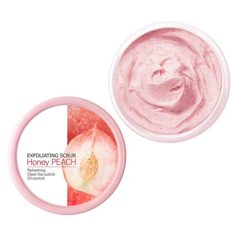 

Peach Exfoliating Scrub Peach Extract Fruit Acid Exfoliation Moisturizing Bathing Scrub Deep Cleaning Exfoliation Body Scrub