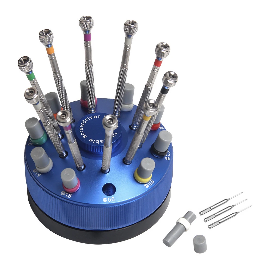 9PCS 10PCS Rotatable Stand Precision Screwdriver Set  for Toy Glasses Laptop Camera Watch