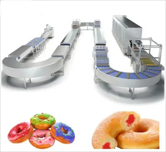 Hot Selling Industrial Automatic Donut Machine Production Line