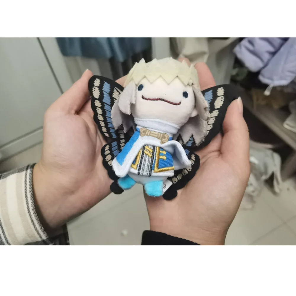 Anime Fate/Grand Order FGO Oberon Vortigern Cosplay Cute Moth Plush Cotton Doll Bag Pendant Keychain Toy Plushie Gift