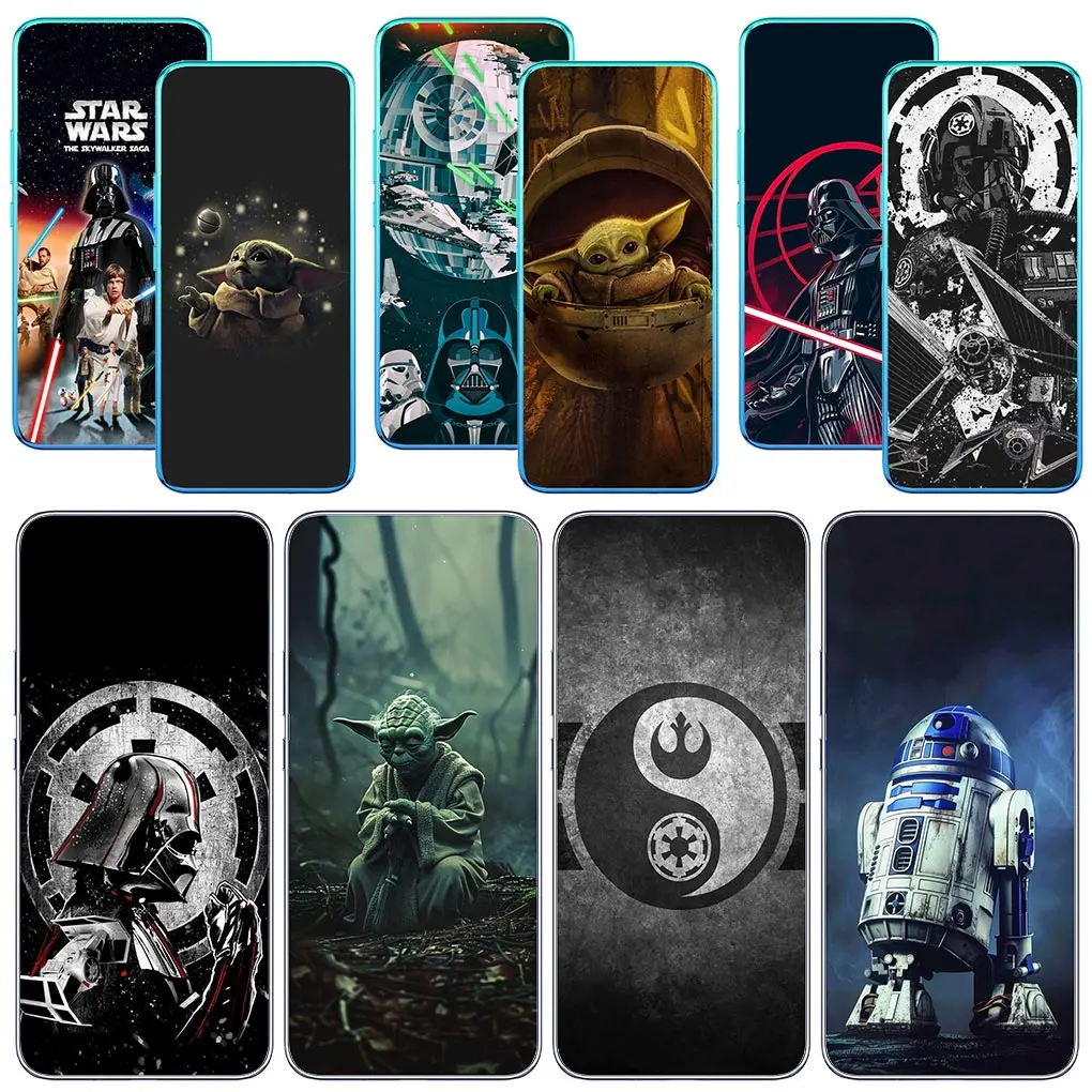 Stars Yoda Darths W-Wars Vaders Cover Phone for Motorola Moto G13 G14 G53 G54 G62 G72 G82 G84 E13 E20 G42 G32 G23 G22 Case