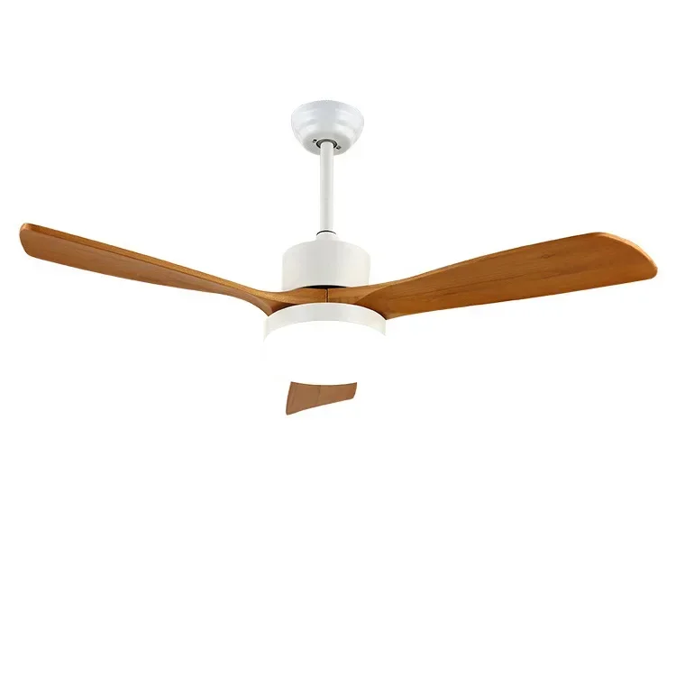 Ventiladores de Techo de Madera Sove sin Luz para Dormitorio, Ventilador de Techo de 220v, Ventiladores de Techo de Madera con Luces y Control Remoto