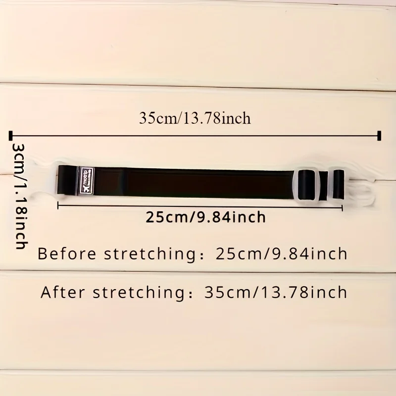 4/6pcs colored luggage straps! Travel portable adjustable luggage safety belt release buckle, luggage travel accessories