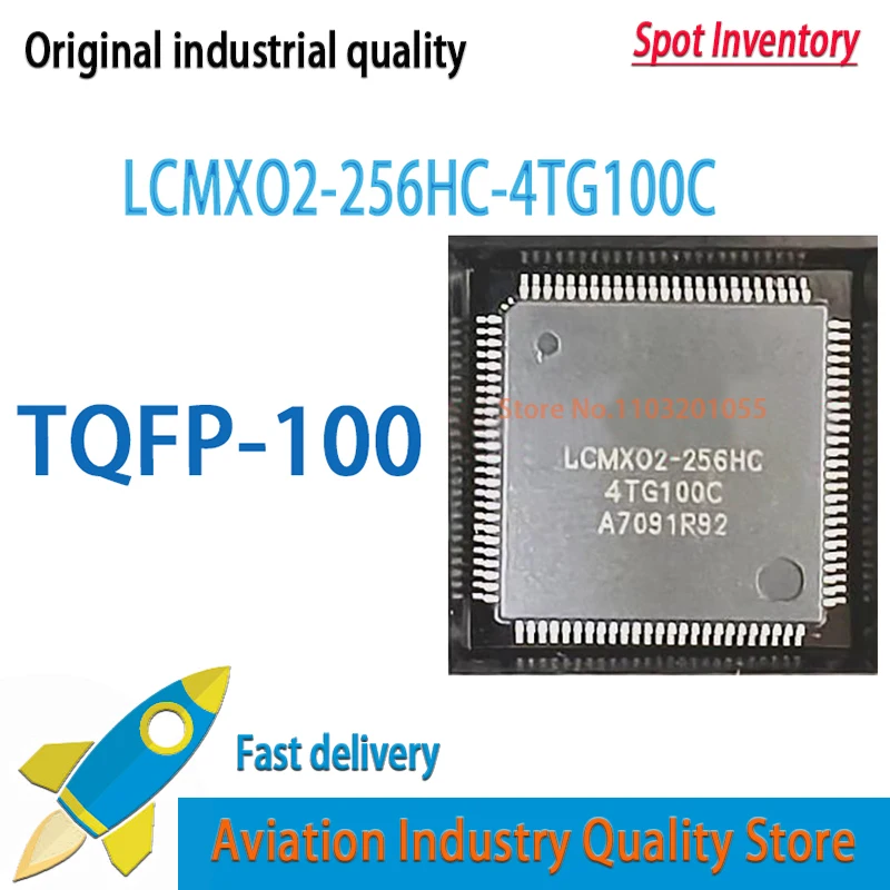 LCMXO2-256HC-4TG100C LCMX02-256HC-4TG100C LCMXO2-256HC TQFP-100 2PCS/LOTE