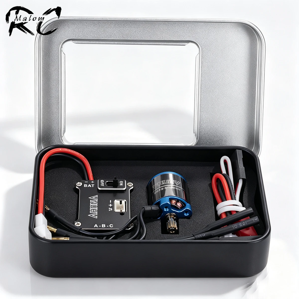 25A 1212-5000KV Outer-rotor Brushless Motor ESC Combo for 1/24 1/30 SCX30 TRX4M FCX18 SCX24 Crawler