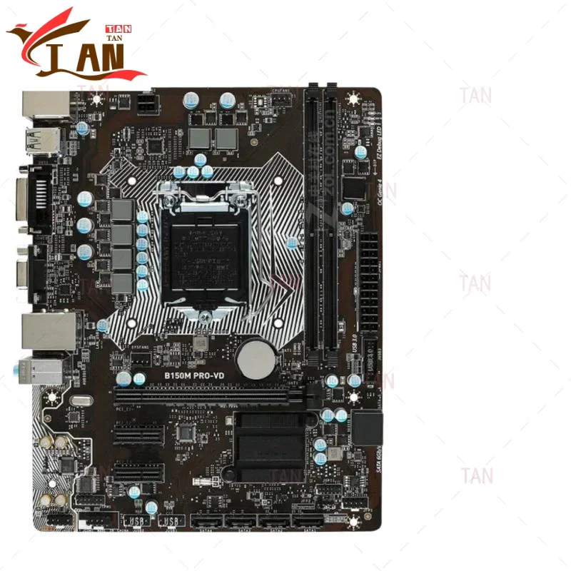 

Для MSI B150M PRO-VD материнская плата 32 ГБ LGA 1151 DDR4 Micro ATX материнская плата 100% протестирована быстрая доставка TT