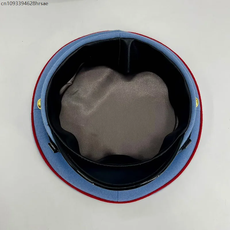 해군 모자 군사 성능 모자 챙이 넓은 모자 군사 캡틴 코스프레 파티 모자 모자 휴일 생일 선물