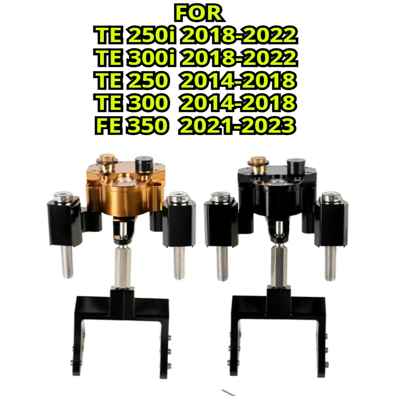 Steering Damper Mount Bracket Stabilizer Shock Absorber Kit Fit  for TE250i FE350 TE300i TE250 Motorcycle Steering Buffer Clamp