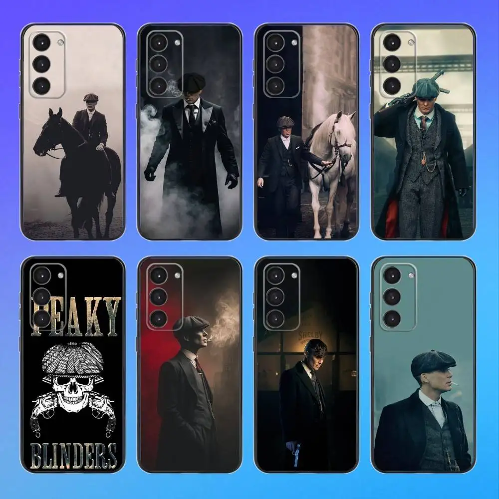 

P-PeakyS T-Thomas Shelby Blinders Phone Case For Samsung A73,A72,A71,A70,A53,A52,A51 Black Soft Case