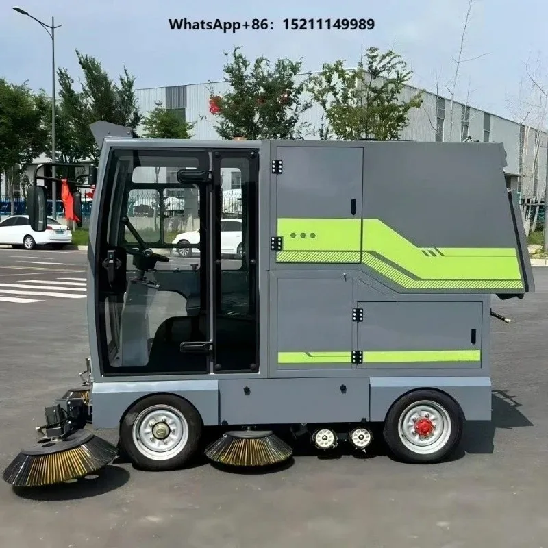 3000W Electric Sweeping Machine with 160L Tank