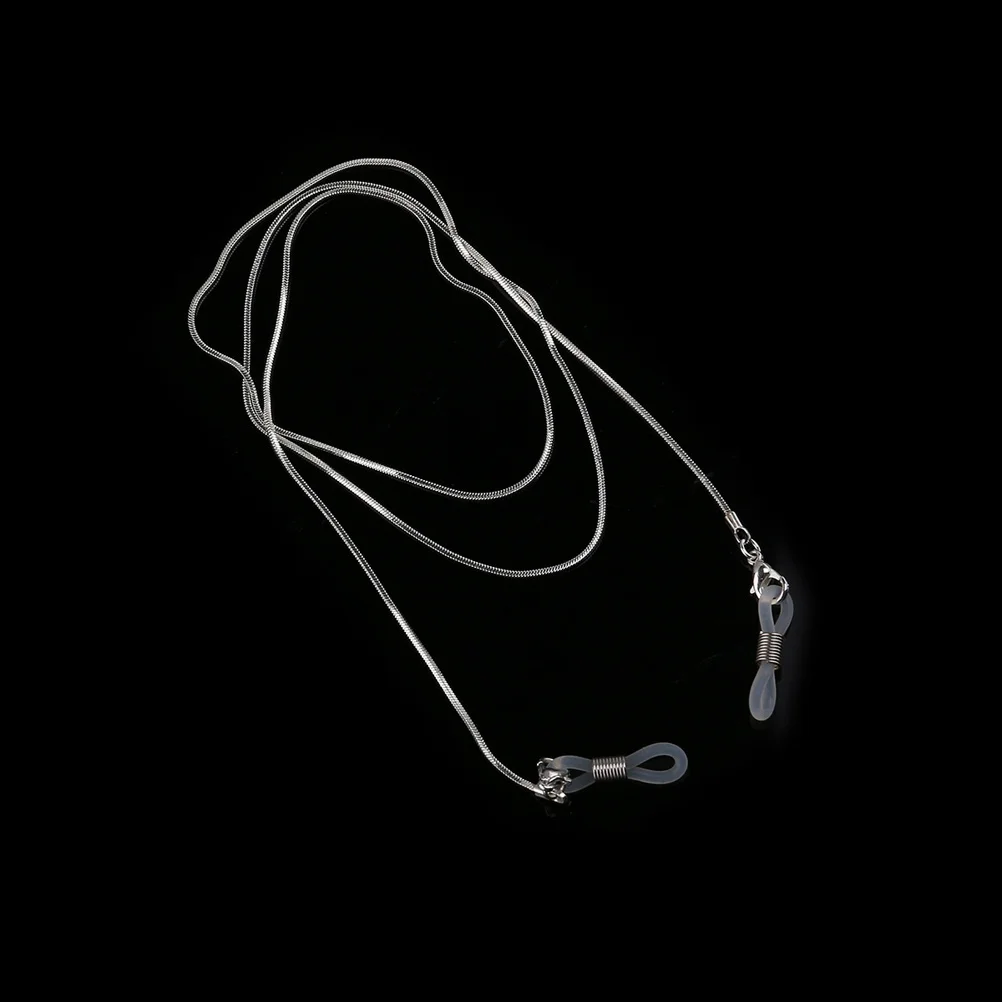 

Silver Retro Glasses Chain 79cm Eyewear Lanyard Cord Secure Around Neck Vintage Exquisite Decorative for All Glasses