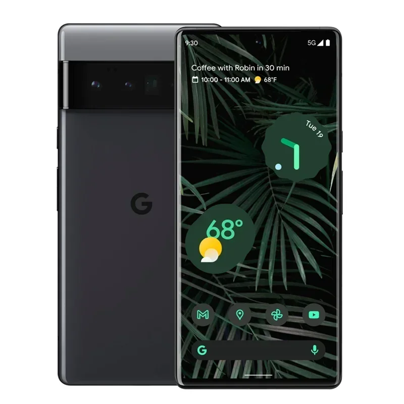 Imagem -02 - Original Desbloqueado Google Pixel Pro Telefone Celular 128gb 256 512gb Rom 12gb Ram Móvel 6.71 Smartphone Triplo 50mp & 48mp & 12mp Nfc