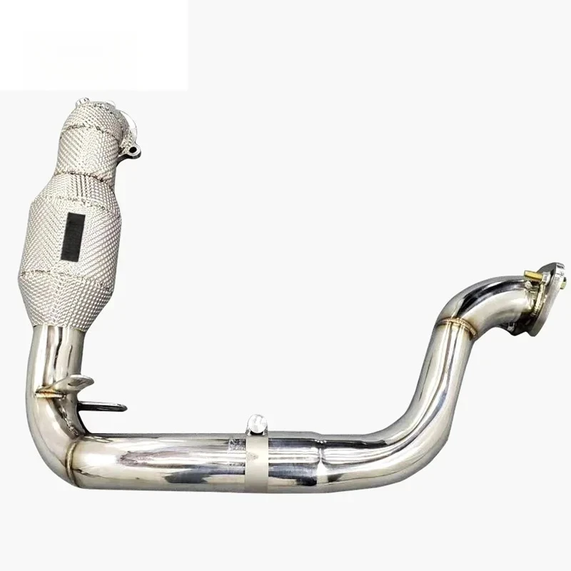 High quality  Exhaust Pipes branch downpipe for Mercedes Benz A35L AMG W177 2.0T Stainless Steel car Exhaust Modification