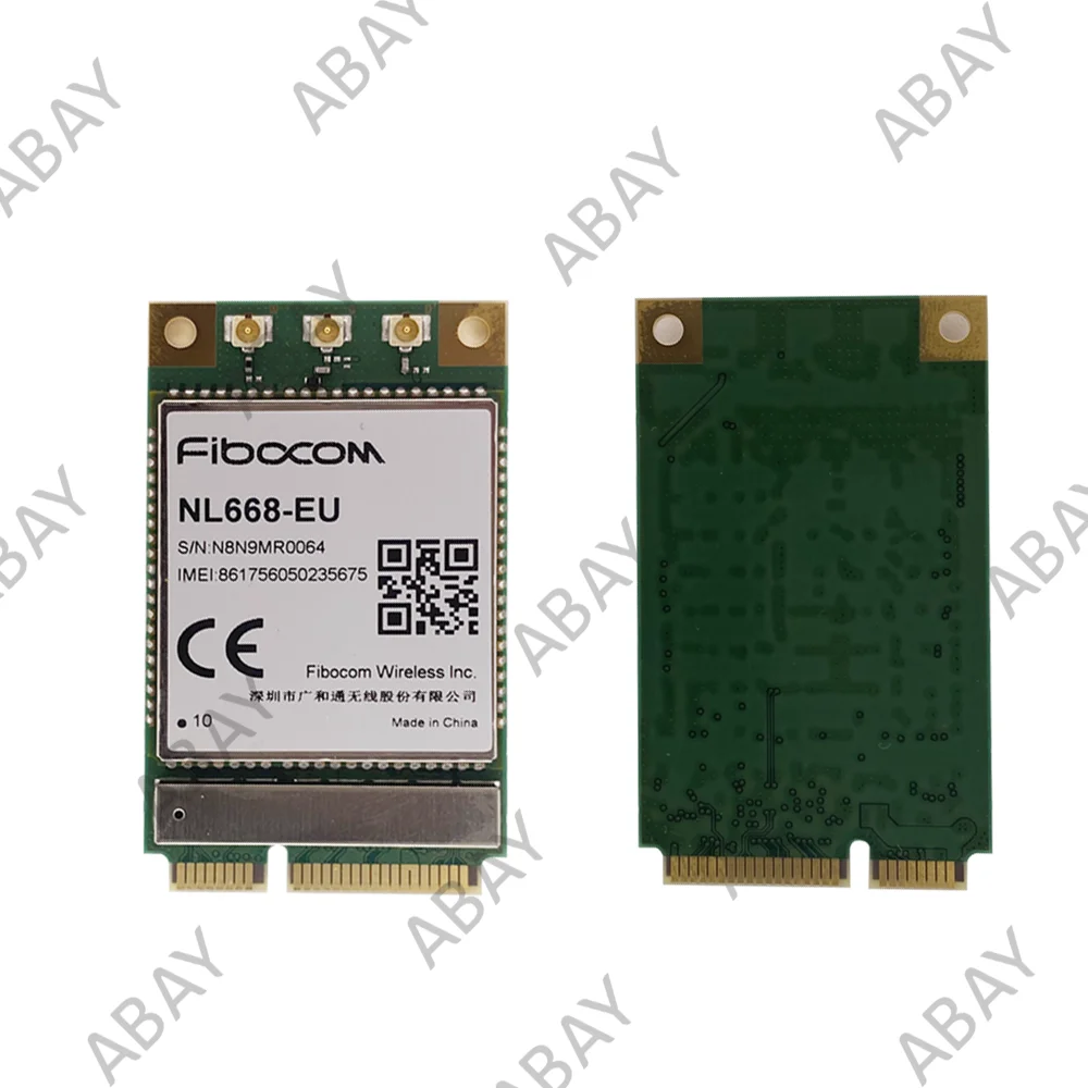 Fibocom NL668-EU Mini PCIE IoT Modules NL668 Chips LTE Cat4 Module B1/B3/B5/B7/B8/B20/B28/B38/B40/B41 Instead Quectel EC25-E