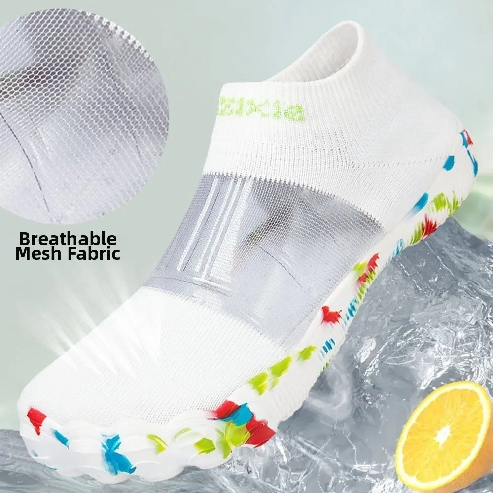 Yoga Shoes Anti-Slip Wading Shoes Quick-Drying Breathable Aqua Shoes Durable Lightweight Barefoot Shoes Beach