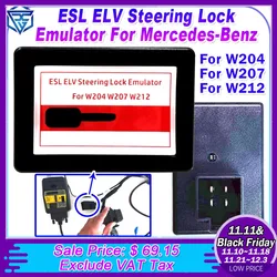 ESL ELV Steering Lock Emulator Simulator Simulator For Mercedes-Benz For W204 W207 W212 Compatible With Abrites VVDI MB Tools