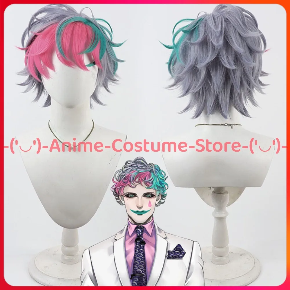 

Virtual Idol Joe Rikiichi Cosplay Wig Anime Game Character Halloween Carnival Party Costume Wigs Heat Resistant Synthetic Hair