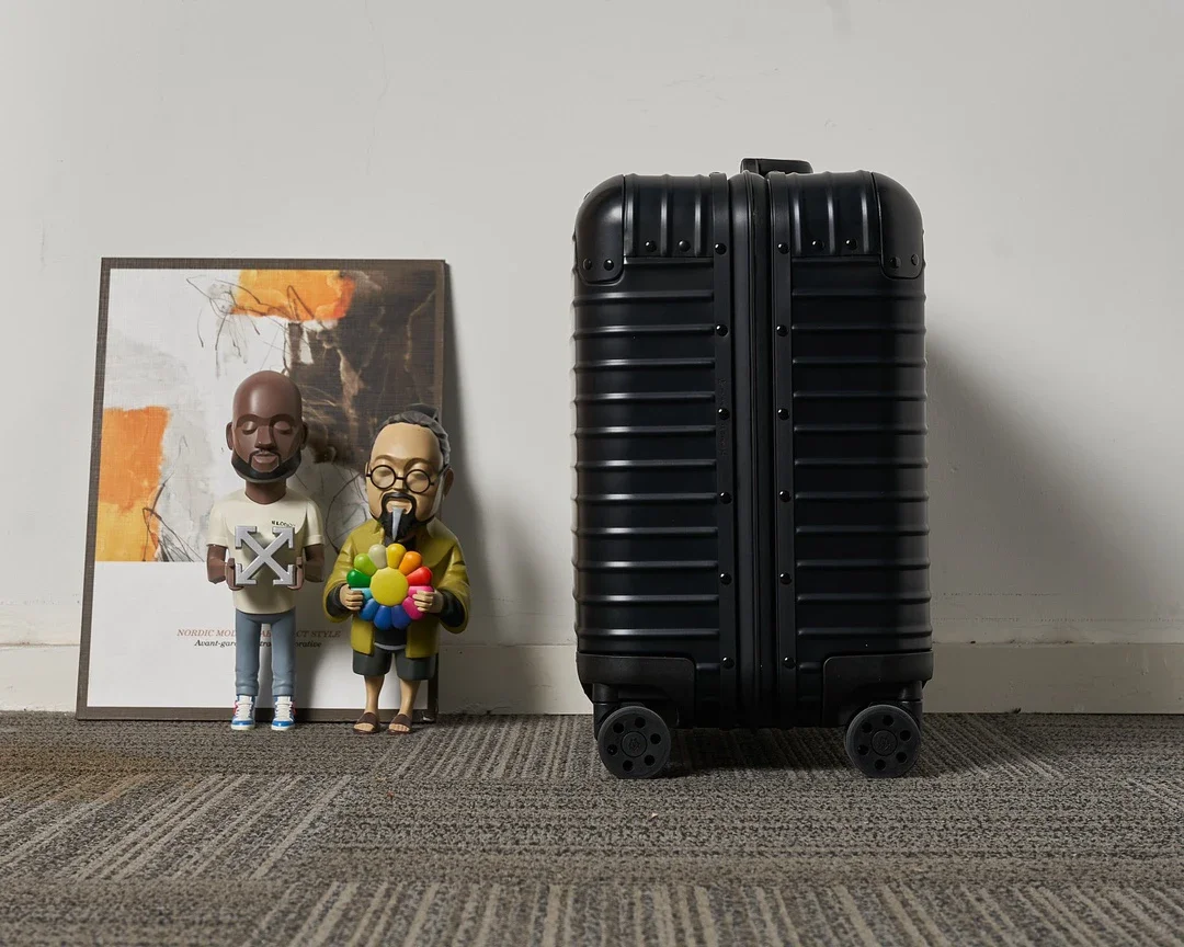 กระเป๋าเดินทางแบบถือขึ้นเครื่อง กระเป๋าเดินทางคลาสธุรกิจขนาดกะทัดรัด 16 นิ้ว กระเป๋าเดินทางแบบมีล้อเลื่อนทำจากอลูมิเนียม-แมกนีเซียมอัลลอยด์สำหรับการเดินทางระยะสั้น