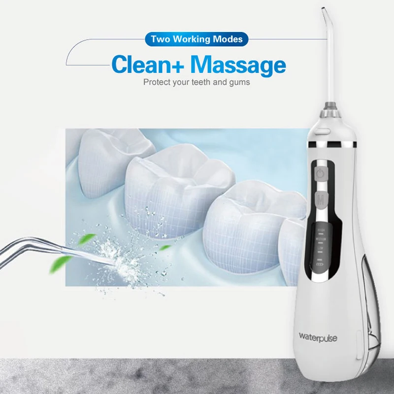 

Travelling Home Use Water Flosser Cordless Dental Flosser Oral Irrigator Portable Waterproof Teeth Cleaner Tooth Cleaning Pick