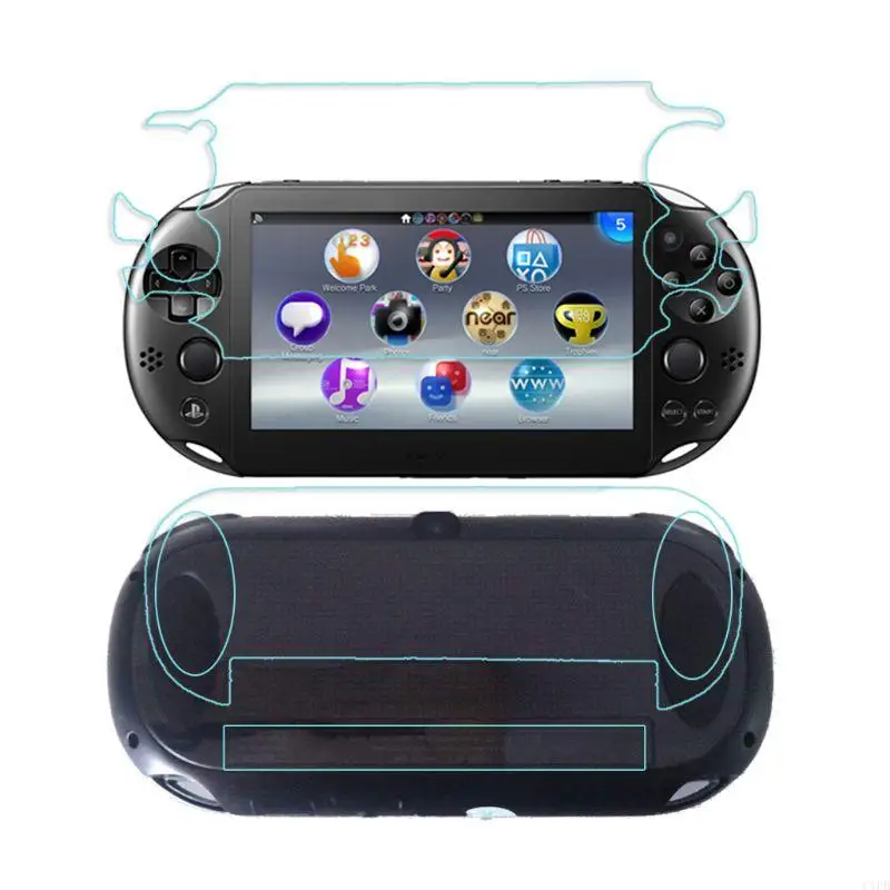 C1FB 1 SET TOP & BOWND SCREET SCREETS FOR PSVITA لـ 1000