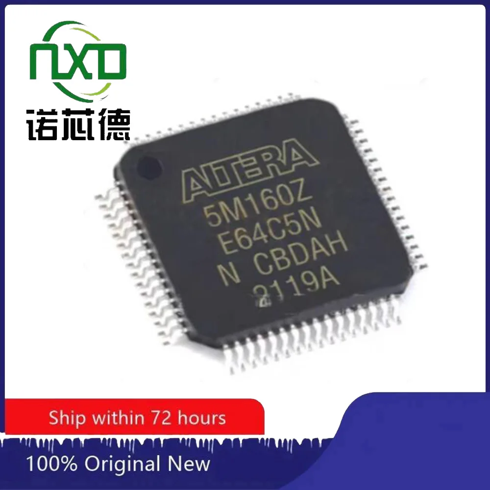 

5PCS / LOT 100% NEW 5M160ZE64C5N LQFP64 EMBEDDED CPLD CHIP ELECTRONIC COMPONENTS