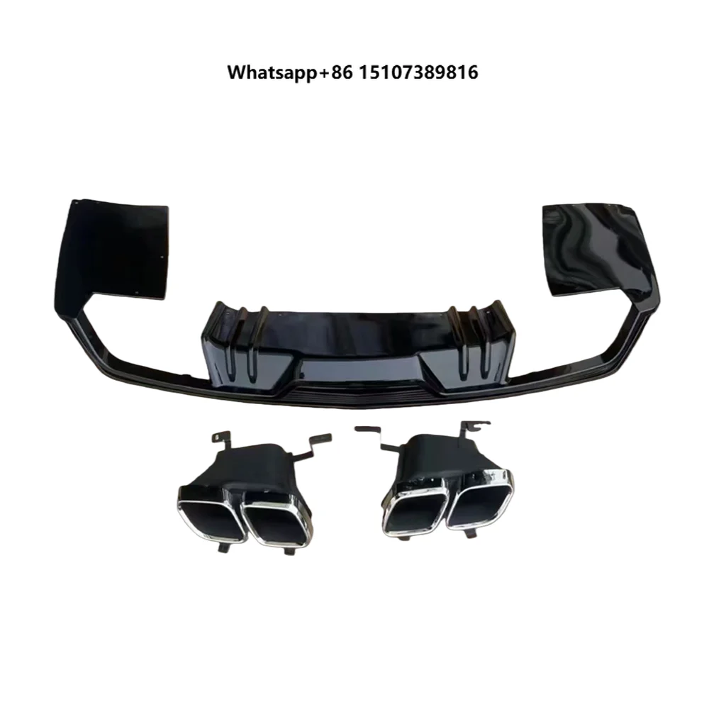 Rear Bumper Lip Diffuser for CT5 2020+ Rear Trunk Lip Modification Blackwing Diffuser Exhaust