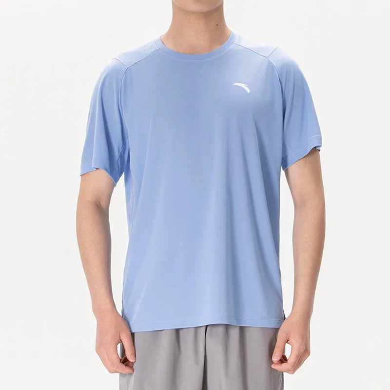 Anta Men's Sportswear Summer Model Breathable Short-Sleeved T-Shirt for Fitness Training and Leisure Wear 452520201-6