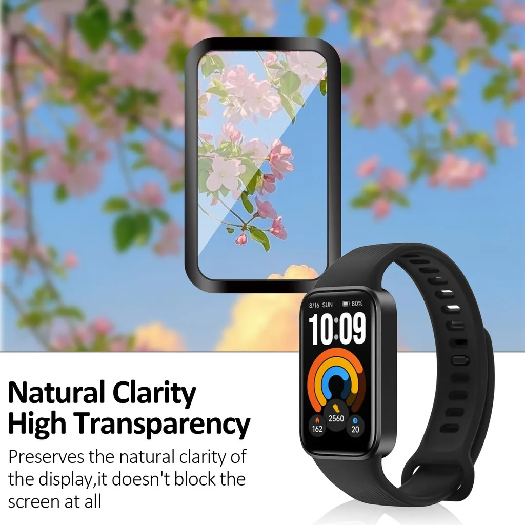 1-5Pcs Screen Protector Film for Xiaomi Mi Band 11 Band11 Active 3D Full Coverage Protective PMMA Film OR TPU Hydrogel Films