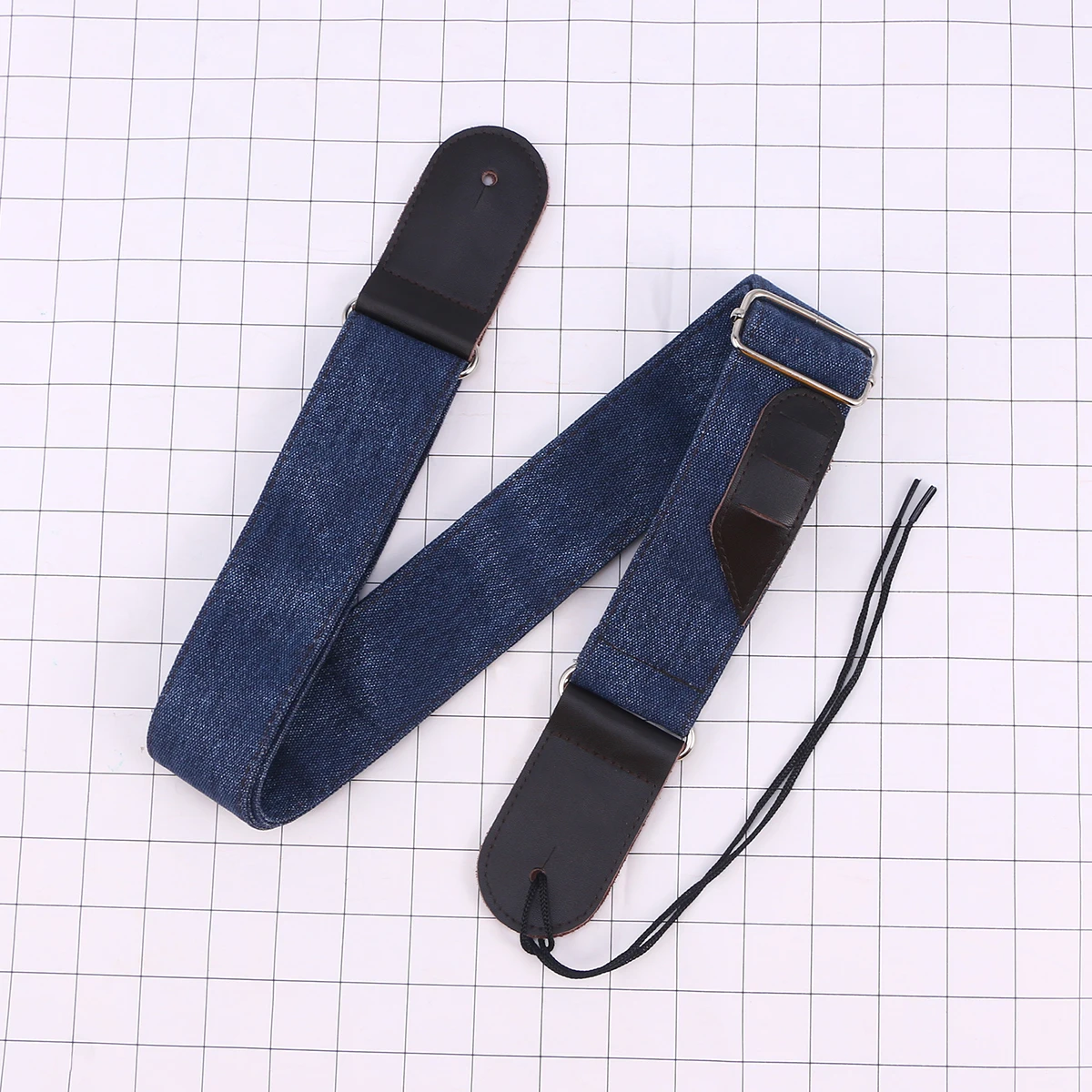 

Vintage Cowboy Style Guitar Strap Durable Adjustable Weight Dispersing for Electric Acoustic Bass Mandolin