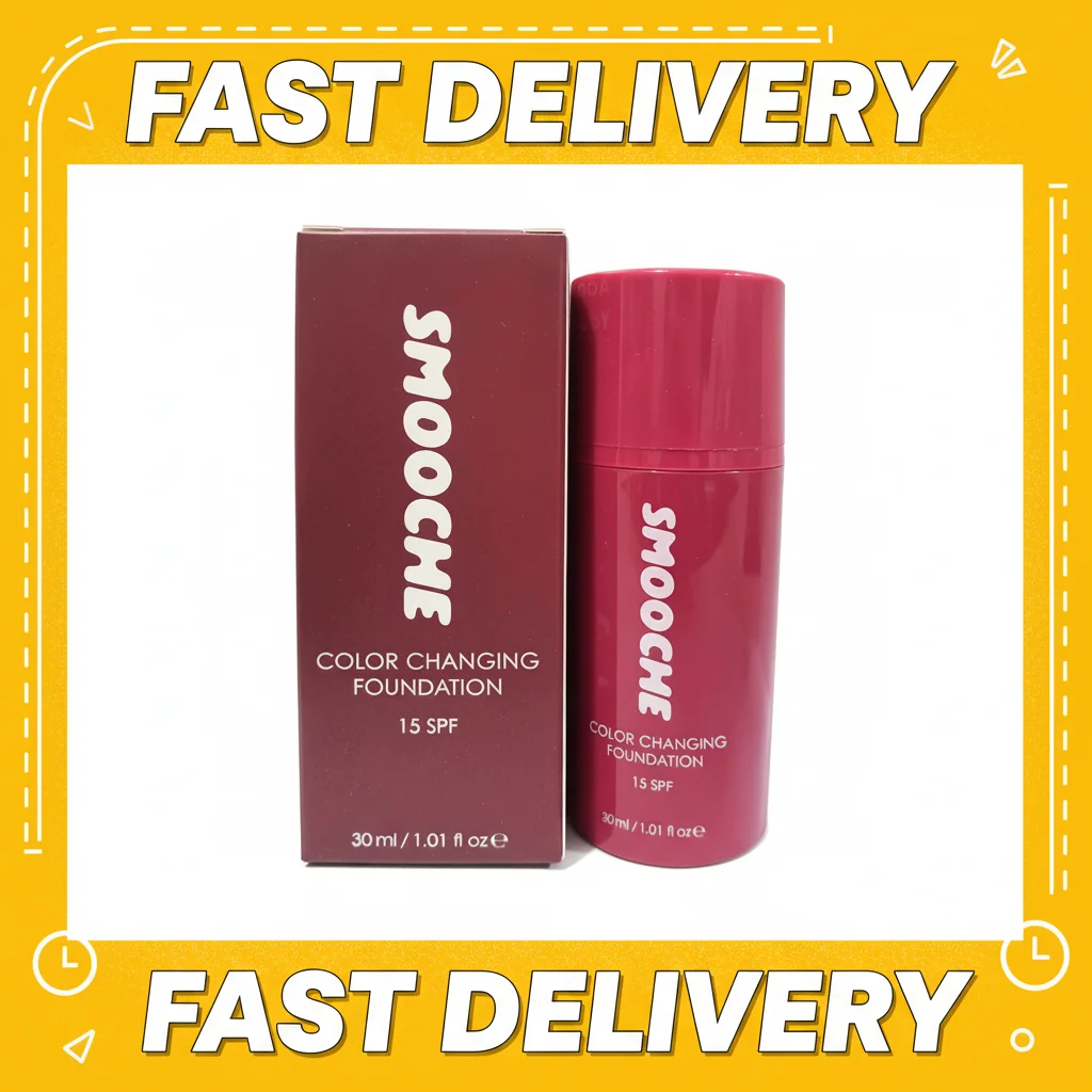 Base de Maquillaje Facial Original, Corrector, Glicerina, Vitamina E, Base Líquida Herbal Natural, Base de Maquillaje que Cambia de Color