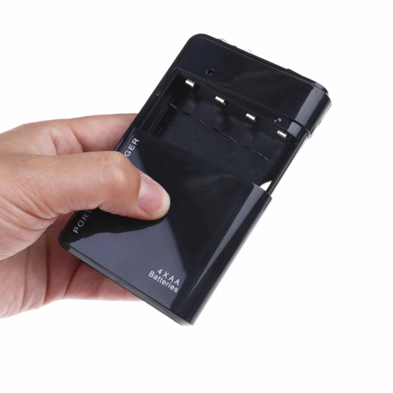 1PC AA Battery Power Bank USB Emergency Charging Treasure USB Outdoor Charger Dedicated To The Wilderness In The Disaster Area