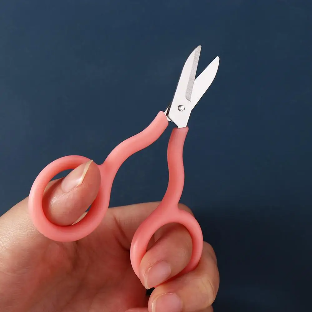 INS Tragbare Sichere Mini Schere Papier Arbeit Handarbeit Mini Tasche Schere Edelstahl Kleine Papier Cutter Büro Schule