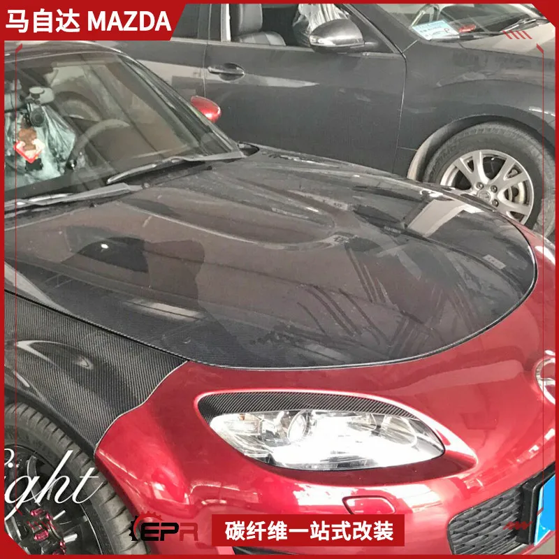 

Suitable for Miata Mazda MX5 NC Carbon Fiber Retrofit Hood, Original Lightweight Front Cover
