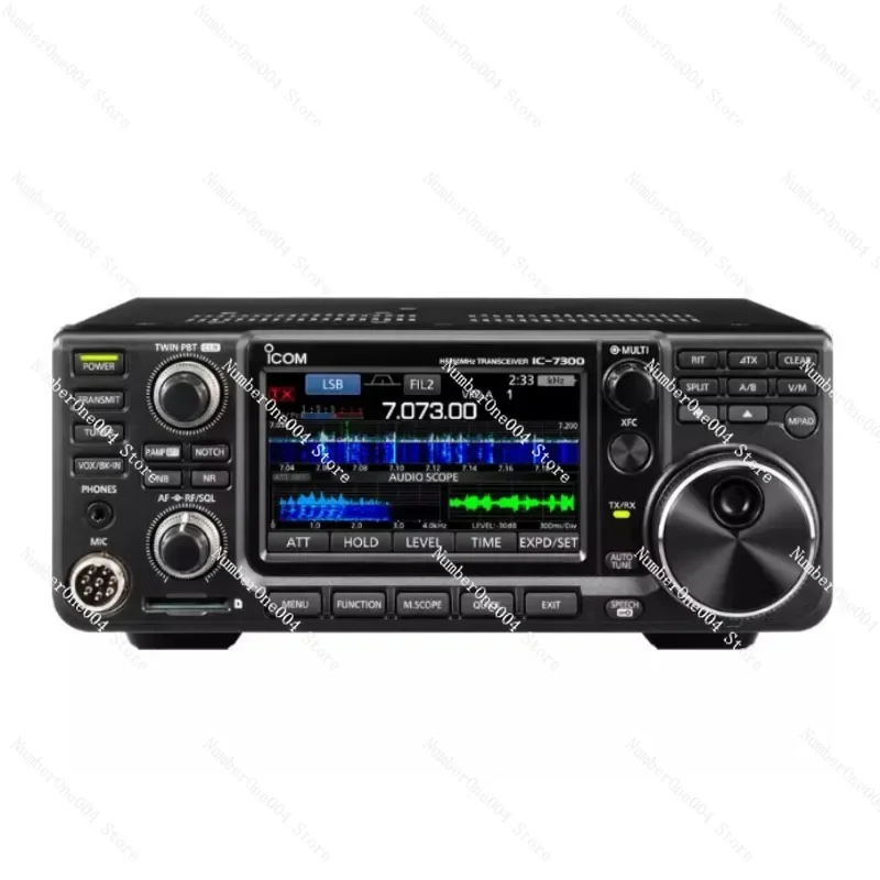 Frequency coverage range: 0.030 - 74.800 MHz, IC-7300 100-Watt HF Transceiver