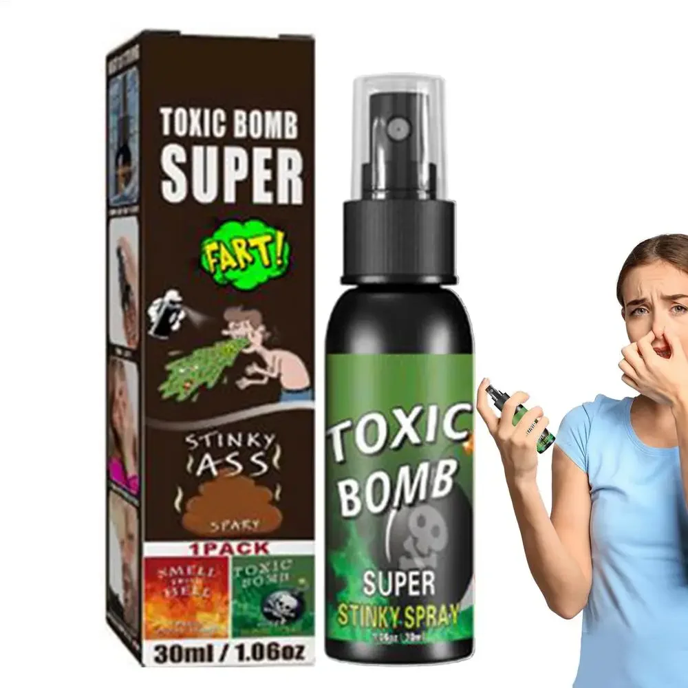 Fart Spray Lustige Scherzartikel und Streiche Lustige Scherzartikel für Erwachsene oder Kinder Scherz-Kot-Sachen Nicht giftig mit realistischem Geruch – Detail 1