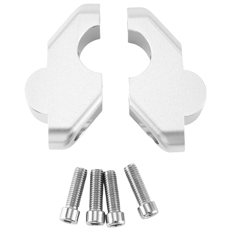 Guiador da motocicleta riser arrastar alça barra braçadeira estender adaptador para aprilia tuono 660 v4 900 dorsoduro 2017-