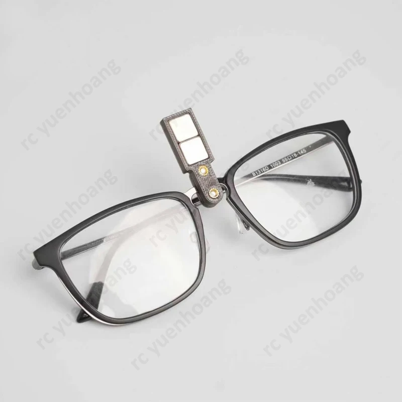 1PCS For DJI Osmo Nano Action Camera Magnetic Mount Eyeglass Frame Clip Bracket Eye-Level POV Immersive Shooting Accessories