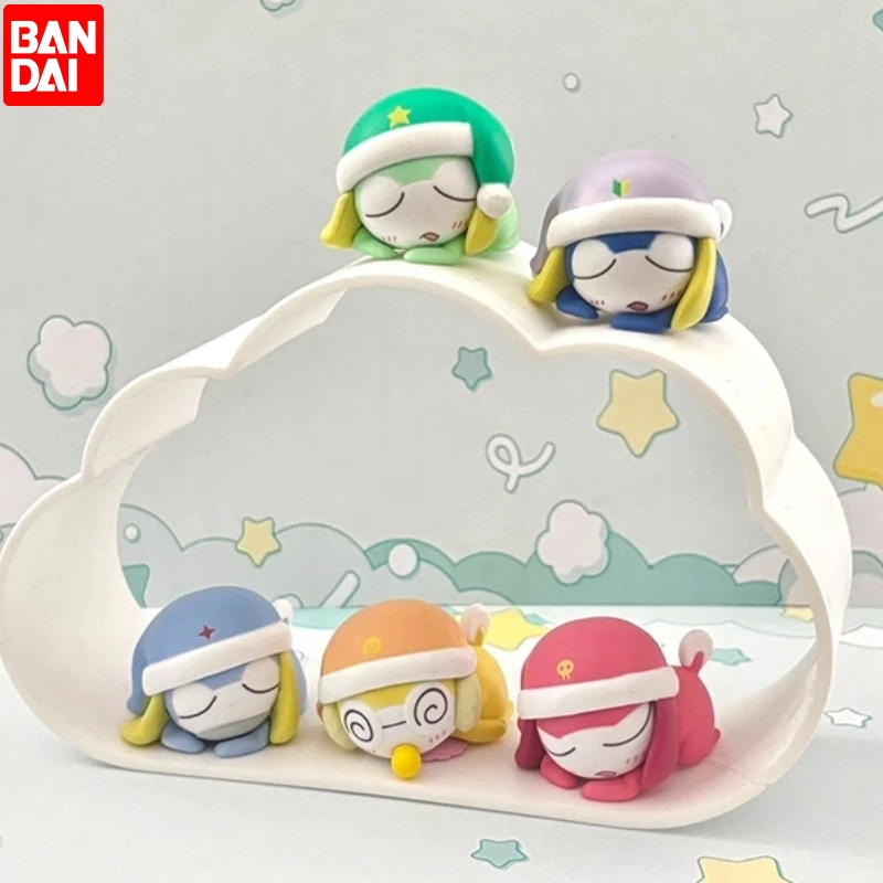 Bandai Gashapon japonés genuino Keroro personaje del equipo del sueño ornamento Keroro Gunsou sargento Rana juguete coleccionable regalos en Stock