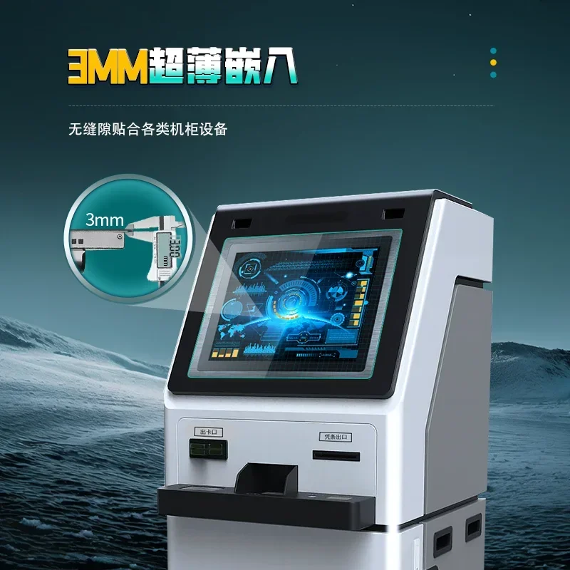 7-21.5 inch industrial display embedded waterproof dustproof anti-interference capacitive touch industrial flat panel display