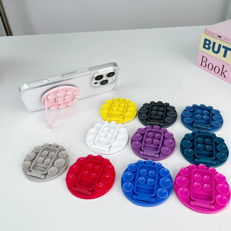 

Универсальный двусторонний силиконовый держатель для телефона на сосущий диск, подставка для мобильного телефона, кронштейн на присоске, крепление для телефона для настенного стекла