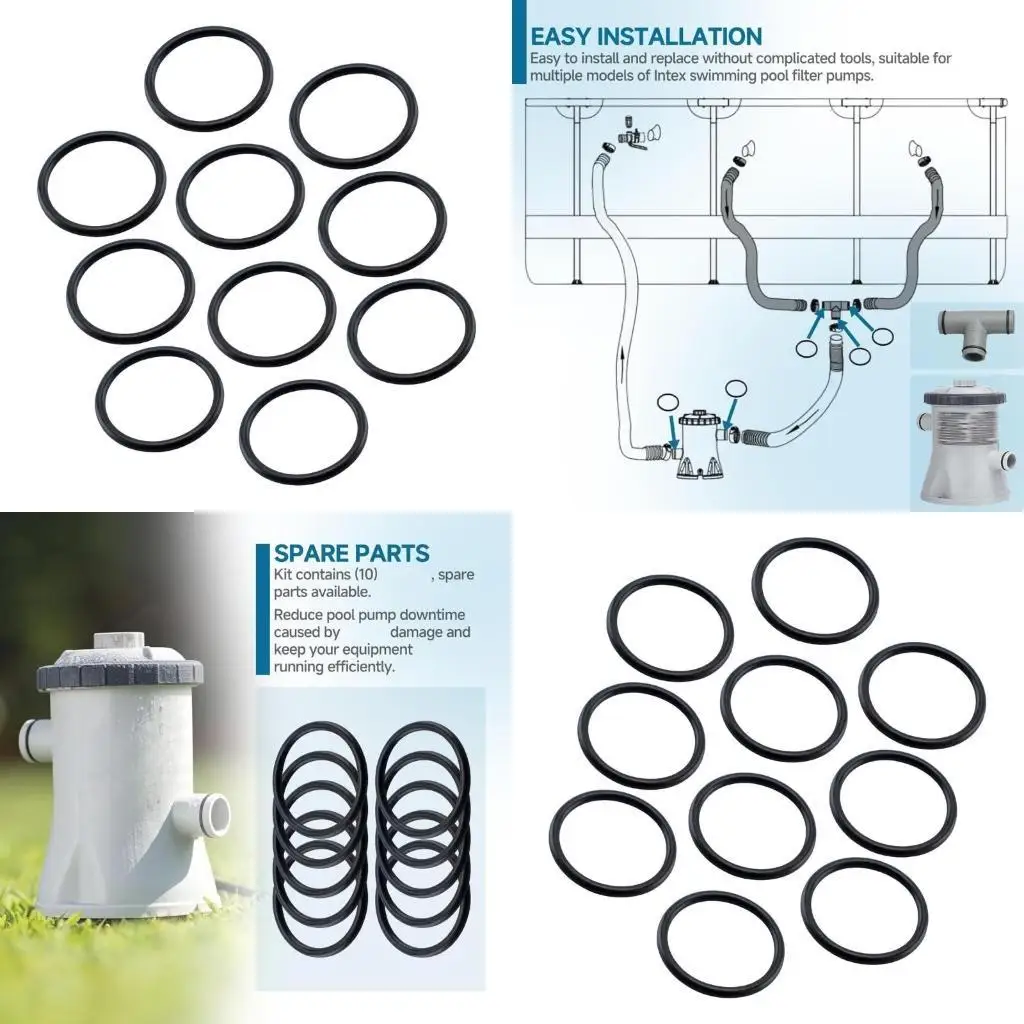 

Y1UD Набор дополнительных гибких спиралей для соединения шланга на 1 ногу улучшает функцию просеивания бассейна и долговечность