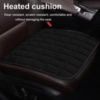 Portable 12V Heated Seat Pads Adjustable Car Seat Cushion Cover Electric Heating Universal Front Seats Warmer for Winter Driving