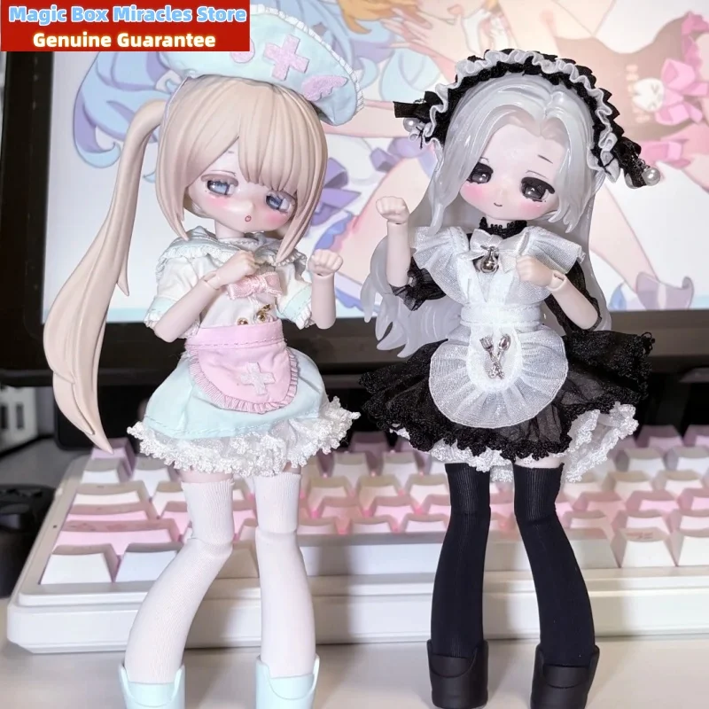 

New Original 1/12 Bjd Box Poetry Asymptomatic Series Blind Box Kawaii Action Figure Collection Model Trendy Toy Girls Xmas Gift