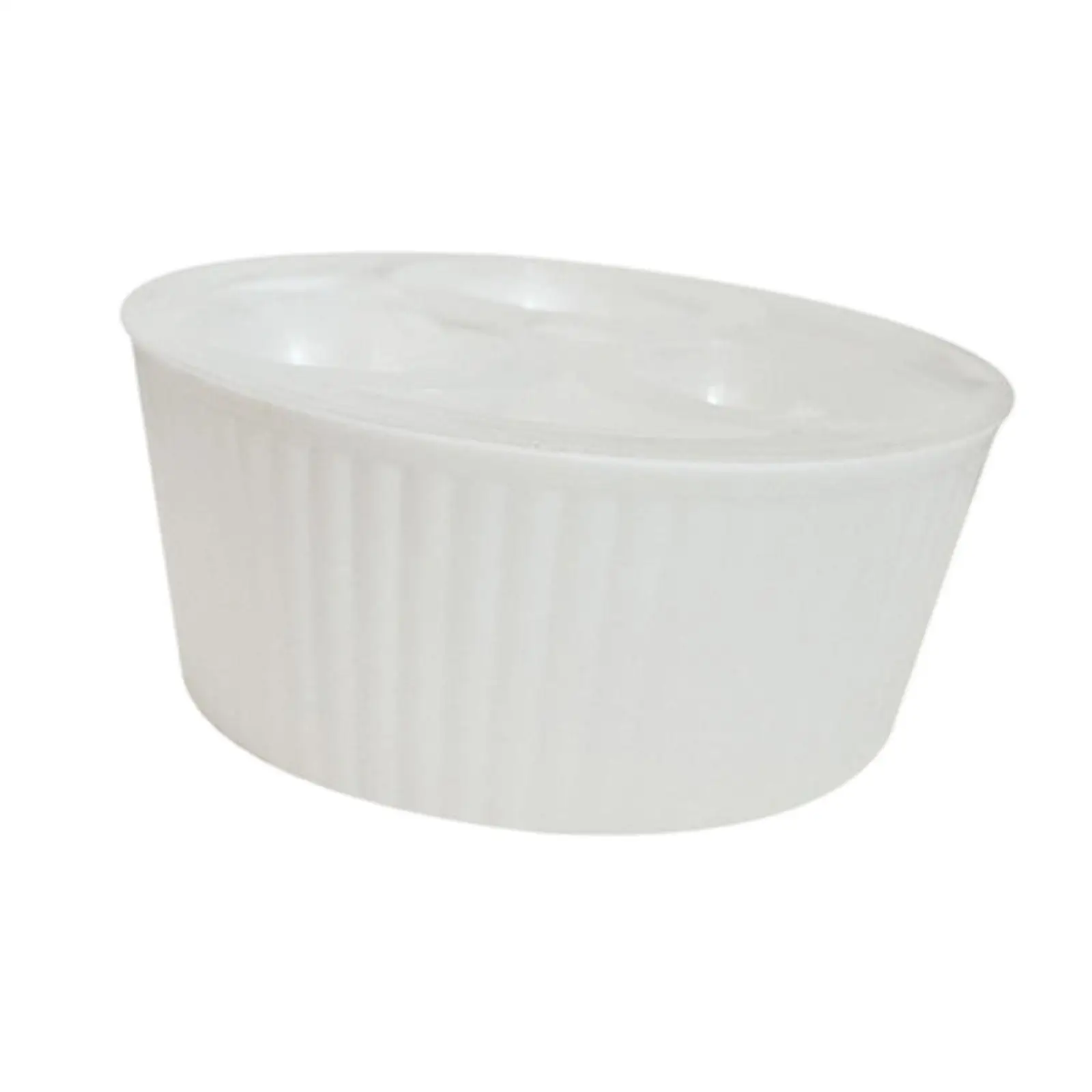 Planter Container for Daffodils Bulbs PP Flowerpot with Three Holes Indoor Tabletop Plant Pot Home Ornament