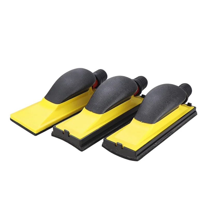 B28C-3 Jenis Busur 70X198mm Manual Vakum Poles Blok Pengamplasan Blok Abrasif Tangan Grinding Papan untuk Cat Mobil