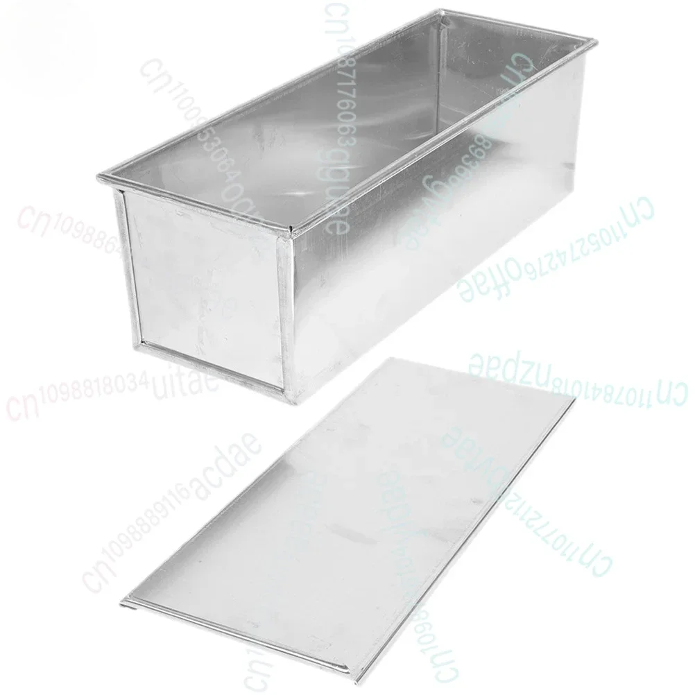 Large Capacity Non Stick Loaf Pan With Lid Metal Toast Box Mold For Whole Wheat French Baking Bread Cake Baking Dish Pan