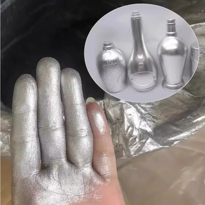 Imported Aluminum Silver Powder Water and Oil Dual-purpose/Strong Metallic Luster Paint Printing, Injection Molding and Spraying
