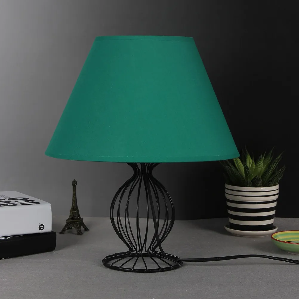 Small E27 Base Lampshade Fabric Lamp Cover Retro Style for Desk Wall Light Vintage Drum Lampshade Accessory Wall Light Shade