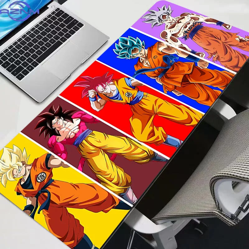 Modern Anime Design Large Keyboard Mouse Pad Waterproof Rubber Base Desk Mat For Home Gaming Office Desktop