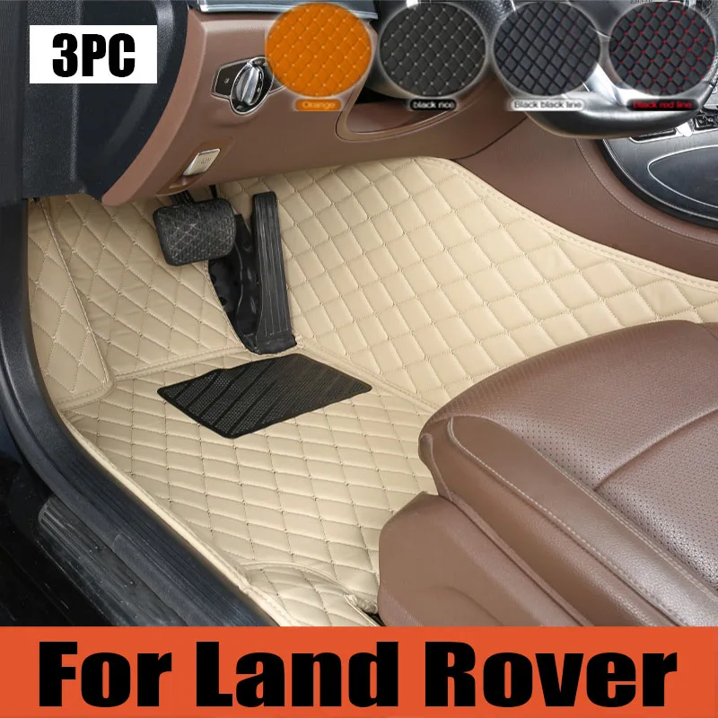 

Car Floor Mats For Land Rover Range Rover Evoque 2015 2014 2013 2012 SUV (4 doors) Auto trunk mat Carpets Leather Parts